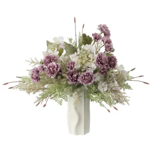 光触媒 人工観葉植物 造花 ブルーカップアイ (高さ42cm) (2657A135)