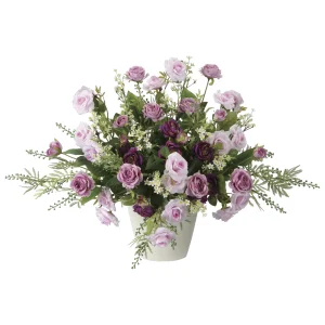 光触媒 人工観葉植物 造花 ミスティパープル (高さ51cm) (2662A200)