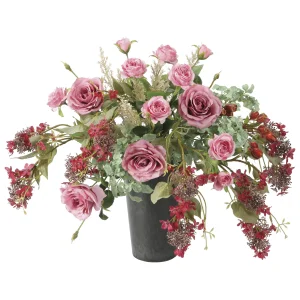 光触媒 人工観葉植物 造花 マイルージュ (高さ48cm) (2667A200)