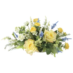 光触媒 人工観葉植物 造花 クリーミーエデン (高さ27cm) (2673A140)