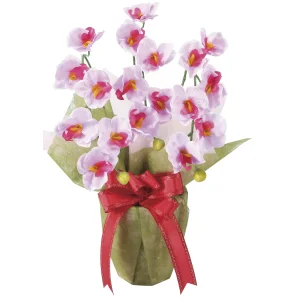 光触媒 人工観葉植物 造花 ミニ胡蝶蘭LAV (高さ43cm) (2675A38)