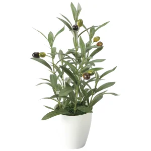 光触媒 人工観葉植物 造花 オリーブS (高さ42cm) (2706A40)
