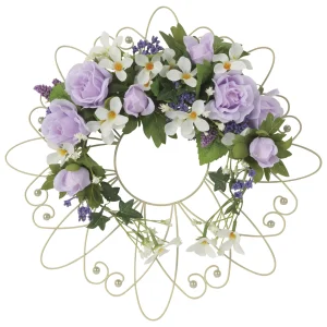 光触媒 人工観葉植物 造花 壁掛けパールLAV (高さ31cm) (2726A28)