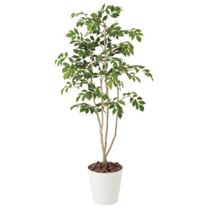 光触媒 人工観葉植物 造花 マウンテンアッシュ1.3 (高さ130cm) (424R230)