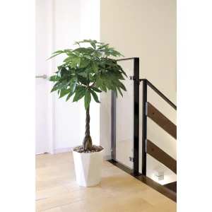 光触媒 人工観葉植物 造花 パキラ1.25 (高さ125cm) (510R360)