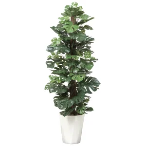 光触媒 人工観葉植物 造花 スプリット1.35 (高さ135cm) (512A250)