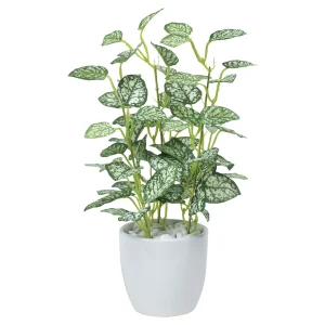 光触媒 人工観葉植物 造花 ミニピポエスタポット (高さ27cm) (525A25)