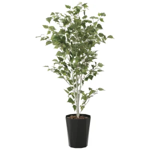 光触媒 人工観葉植物 造花 白樺1.4 (高さ140cm) (607R300)