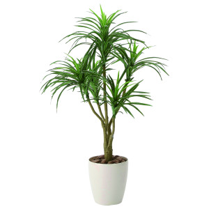 光触媒 人工観葉植物 造花 ユッカ90 (高さ90cm) (622A140)
