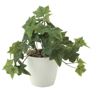 光触媒 人工観葉植物 造花 フレッシュアイビーS (高さ25cm) (640A35)