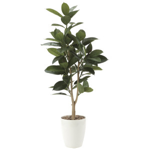 光触媒 人工観葉植物 造花 ゴムの木1.25 (高さ125cm) (710P250)