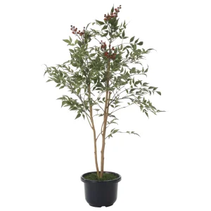 光触媒 人工観葉植物 造花 南天1.0 (高さ100cm) (734Ｋ165)