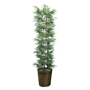 光触媒 人工観葉植物 造花 黒竹 1.8(幹:天然黒竹) (高さ180cm) (775A450)