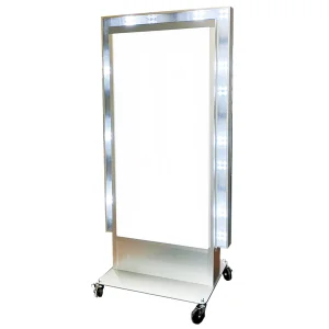 LEDモジュール点滅アルミスタンド看板　LD-702 全高1565