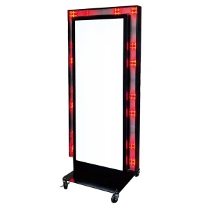 LEDモジュール点滅アルミスタンド看板　LD-703 全高1440