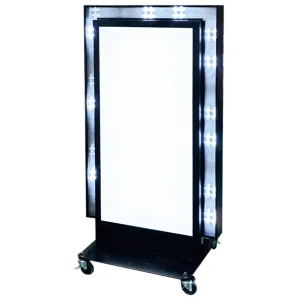 LEDモジュール点滅アルミスタンド看板　LD-704 全高1130