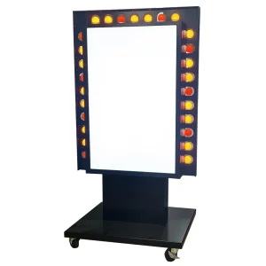 LED矢印点滅スタンド看板　LK-705 全高1415