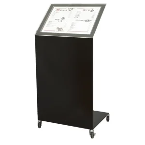 A3用カードケース付メニュースタンド