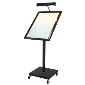 屋外対応LED付メニュースタンド A2タテ