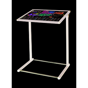 フロアバリウススタンドN型 規格:A3横 ブラック (BFVANAC-A3Y)