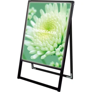 LEDバリウススタンド看板 B2 ブラック 片面 (BVASKLED-B2K)