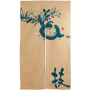 エステル麻のれん (3545) 技 (かぶ)