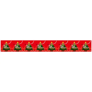 ロール幕 (3896) Merry Christmas H300×W7800mm