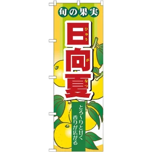 のぼり旗 (7977) 旬の果実 日向夏