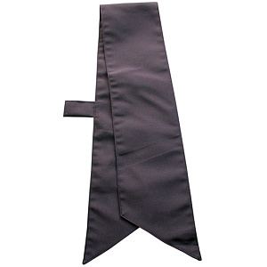 ループ付スカーフ (8668) ブラック