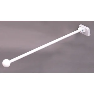 Rフラッグ専用ポール (877) マグネット式 丸パイプ26cm白