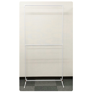 【2025年夏】タペストリースタンド半月16φ用白4ケ付 (No178-04_08)