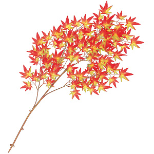 【2025年秋商品】DX大枝モミジ (オレンジ)(No179-1506)