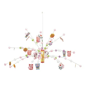 【2024年商品】センター イラスト餅花 (No.004574)