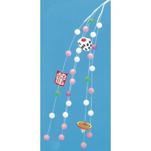 【2024年商品】シダレイラスト餅花 (No.004583)