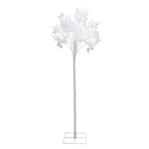 【2024年商品】ホワイトリーフツリー (No.004955)