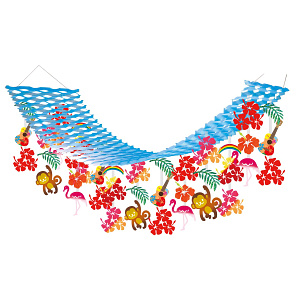 【2025年夏】トロピカルモンキープリーツハンガー (No178-23_07)