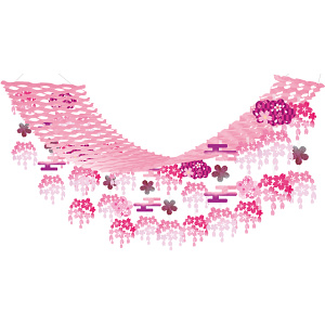 【2025年春商品】あけぼの桜プリーツハンガー (No177-15_05)