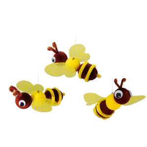【2026年春】15cmミツバチ3個セット (No181-12)