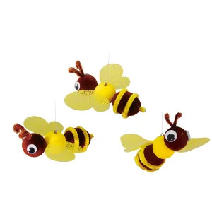 【2026年春】15cmミツバチ3個セット (No181-12)