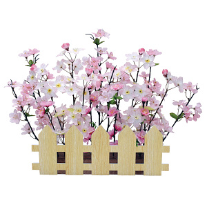 【2025年春商品】桜垣根アレンジ (No177-12_01)