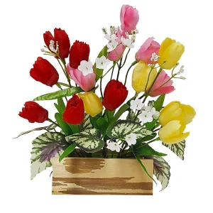 【2026年春】チューリップウッドアレンジ (No181-12)