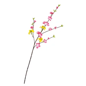 【2026年春】ミックススプレイ 菜の花/桃 (No181-7)