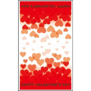 【2026年春】ウィンドウステッカー ハート 縦長タイプ (No181-6)