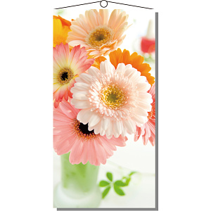 【2025年春商品】タペストリー(防炎)ガーベラ (No177-03_04)