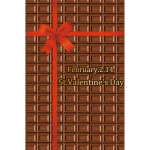 【2026年春】マルチシート(防炎) リボンチョコ (No181-6)