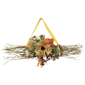 【2025年秋商品】リボンスワッグ ハロウィンアレンジ(No179-1708)