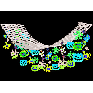 【2025年秋商品】ガイコツハロウィンプリーツハンガー(No179-1302)