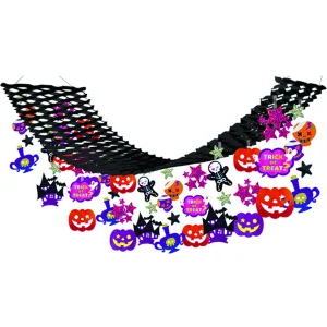 【2025年秋商品】ガイコツハロウィンプリーツハンガー(No179-1302)