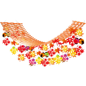 【2025年秋商品】モミジ提灯プリーツハンガー(No179-2002)