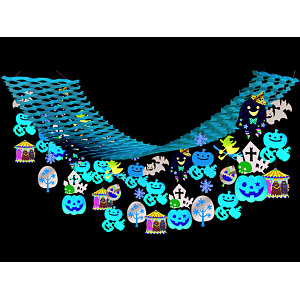 【2025年秋商品】サーカスハロィンプリーツハンガー(No179-1301)